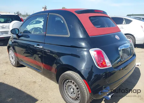 2015 Fiat 500C Pop из США, поврежденный, VIN 3C3CFFDR6FT507797